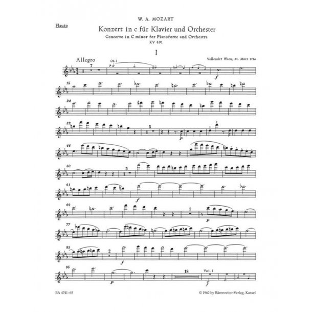 Concerto - Mozart, Wolfgang Amadeus