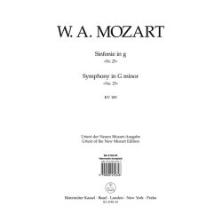 Symphony - Mozart, Wolfgang Amadeus