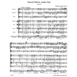 Sancta Maria, mater Dei - Mozart, Wolfgang Amadeus