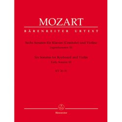 Six Sonatas - Mozart, Wolfgang Amadeus