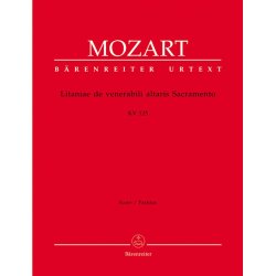 Litaniae de venerabili altaris Sacramento - Mozart, Wolfgang Amadeus