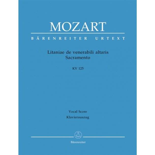 Litaniae De Venerabili KV125