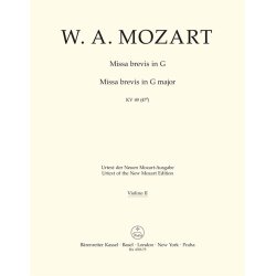 Missa brevis - Mozart, Wolfgang Amadeus