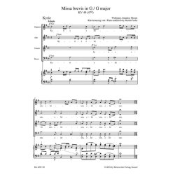 Missa Brevis In G Major K.49