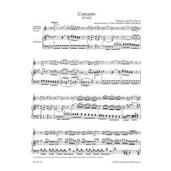 Clarinet Concerto In A K.622 : Clarinet and Piano