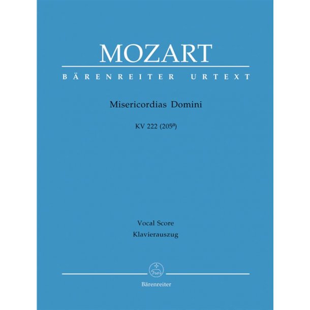 Misericordias Domini K.222