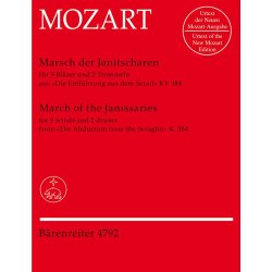 Marsch der Janitscharen aus "Die Entf&uuml;hrung aus dem Serail" - Mozart, Wolfgang Amadeus