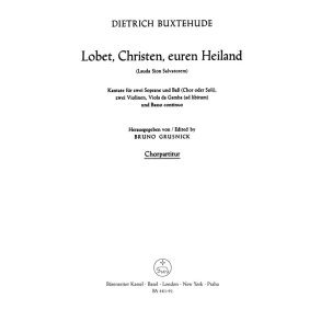 Praise him, Christians : Lauda Sion Salvatorem, Christmas cantata