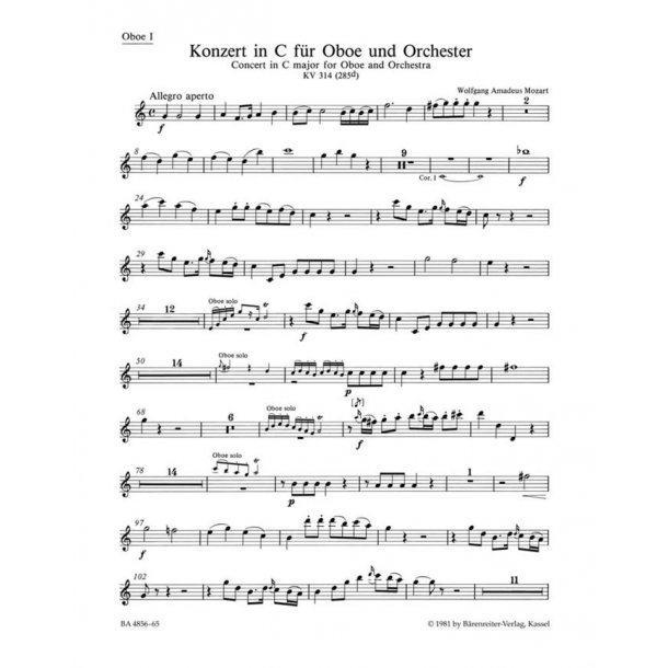 Concerto - Mozart, Wolfgang Amadeus