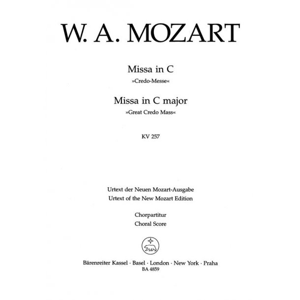 Missa : Great Credo Mass