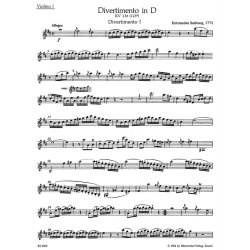 Three Divertimenti - Mozart, Wolfgang Amadeus