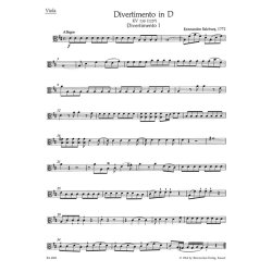 Three Divertimenti - Mozart, Wolfgang Amadeus