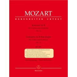 Violin Concerto No.1 in B-flat major K.207