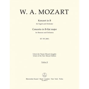 Bassoon Concerto in B-flat Major K. 191 (186A)