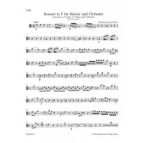 Piano Concerto No. 11 in F major K. 413