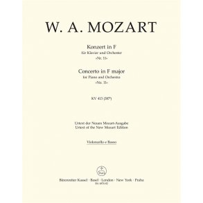 Piano Concerto No. 11 in F major K. 413