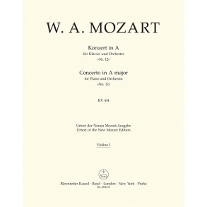 Piano Concerto No. 12 in A Major K.414