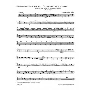 Piano Concerto No. 13 in C major K. 415 (387b)