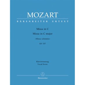 Missa in C major K.337 : Missa solemnis