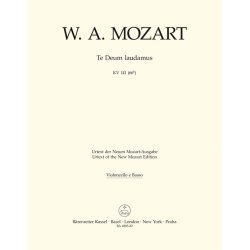 Te Deum laudamus - Mozart, Wolfgang Amadeus