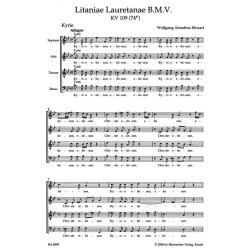 Litaniae Lauretanae B. M. V. - Mozart, Wolfgang Amadeus