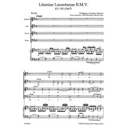 Litaniae Lauretanae B. M. V. - Mozart, Wolfgang Amadeus