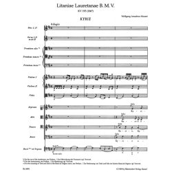 Litaniae Lauretanae B. M. V. - Mozart, Wolfgang Amadeus