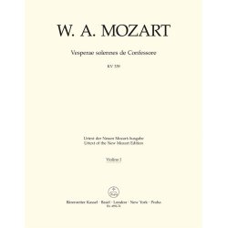 Vesperae solennes de Confessore - Mozart, Wolfgang Amadeus