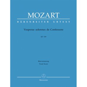 Vesperae Solennes De Confessore K.339 : KV 339