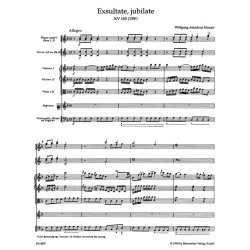 Exsultate, jubilate - Mozart, Wolfgang Amadeus