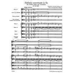 Sinfonia concertante - Mozart, Wolfgang Amadeus