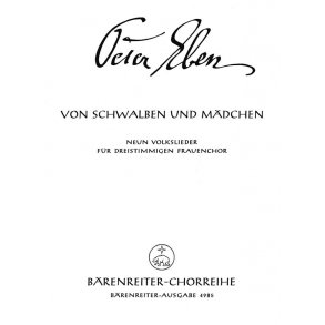 Von Schwalben und Maedchen : 9 Volkslieder aus Tschechien