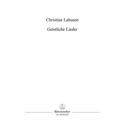 Geistliche Lieder - Lahusen, Christian
