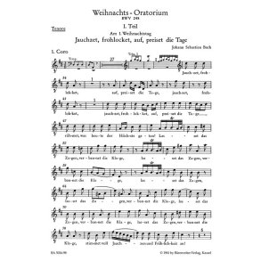 Christmas Oratorio BWV 248 : Tenor