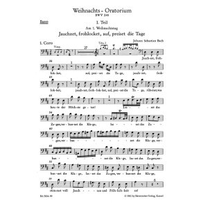Christmas Oratorio BWV 248 : Bass