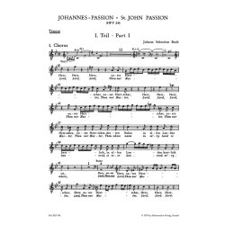 Johannes-Passion (St. John Passion) BWV 245