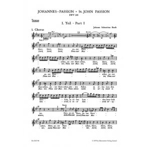 Johannes-Passion (St. John Passion) BWV 245