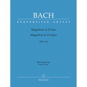 Magnificat In D BWV 243 - Vocal Score