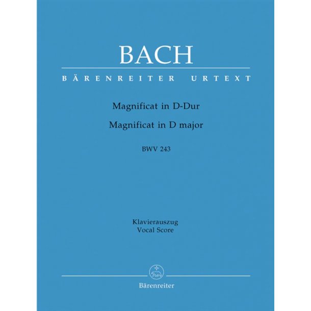 Magnificat In D BWV 243 - Vocal Score
