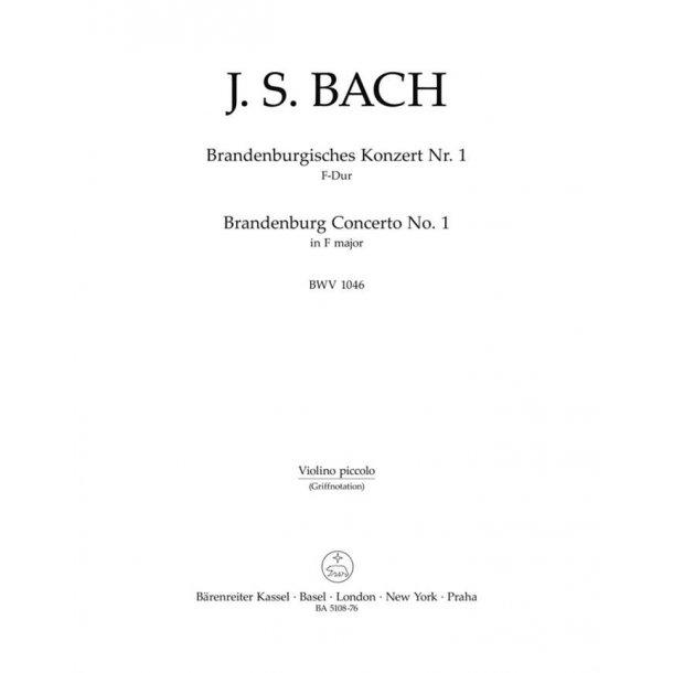 Brandenburg Concerto - Bach, Johann Sebastian
