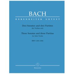 Three Sonatas and three Partitas - Bach, Johann Sebastian