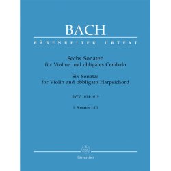 Six Sonatas - Bach, Johann Sebastian