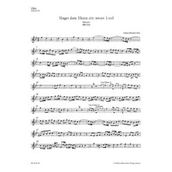 Singet dem Herrn ein neues Lied - Bach, Johann Sebastian