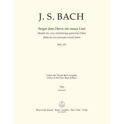 Singet dem Herrn ein neues Lied - Bach, Johann Sebastian