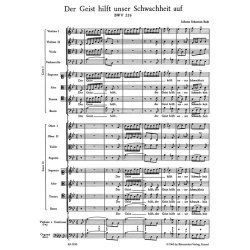 Der Geist hilft unser Schwachheit auf - Bach, Johann Sebastian