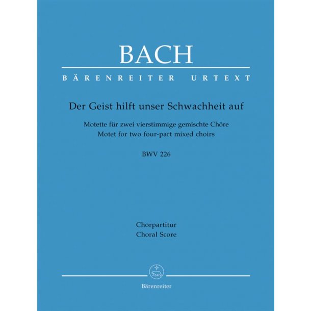 Der Geist hilft unser Schwachheit auf BWV 226