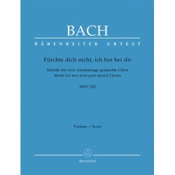 Motet No.4 'F&uuml;rchte Dich Nicht, Ich Bin Bei Dir' : Motet for two four-part mixed choirs