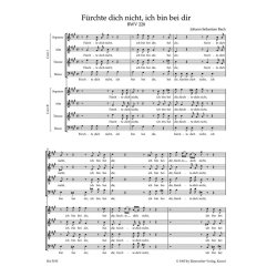Motet No.4 'F&uuml;rchte Dich Nicht, Ich Bin Bei Dir' : Motet for two four-part mixed choirs