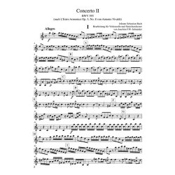 Concerto - Bach, Johann Sebastian