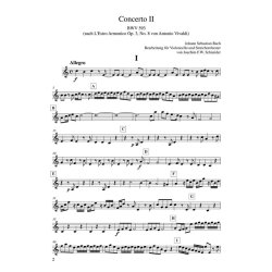 Concerto - Bach, Johann Sebastian